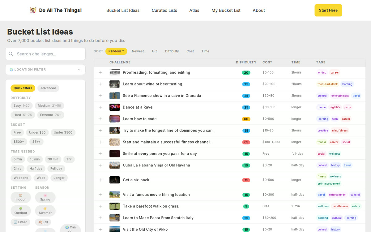 Screenshot of Do All The Things